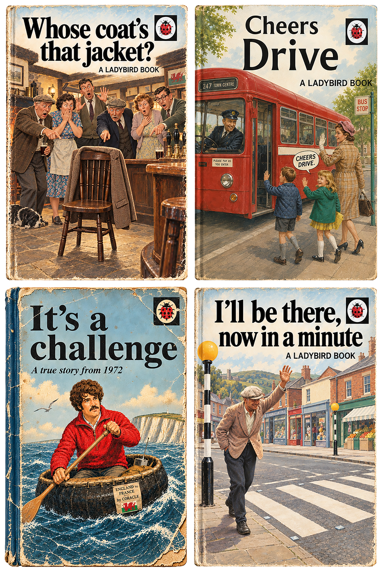 Welsh Ladybird Book Covers