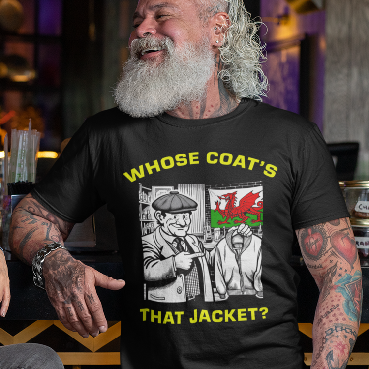 Whose coat's that jacket?